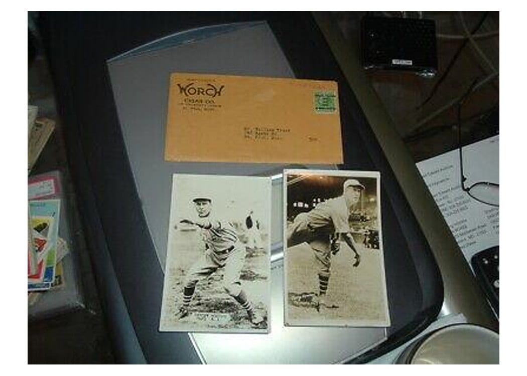1933 Worch Cigar George Earnshaw card
