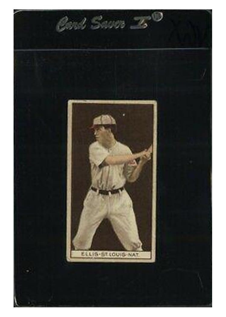 1912 T207 Brown Background George Ellis card