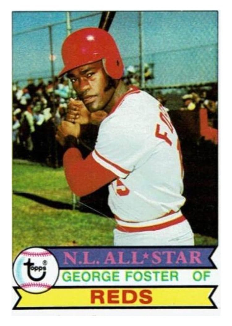1979 Topps George Foster #600 card