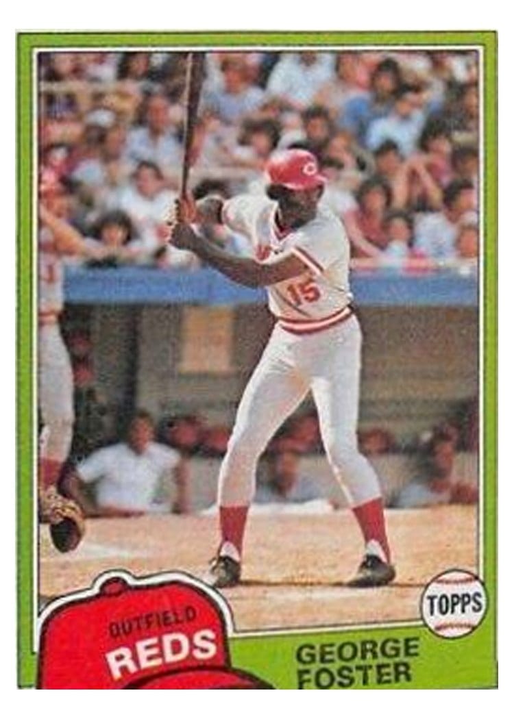 1981 Topps George Foster #200 card
