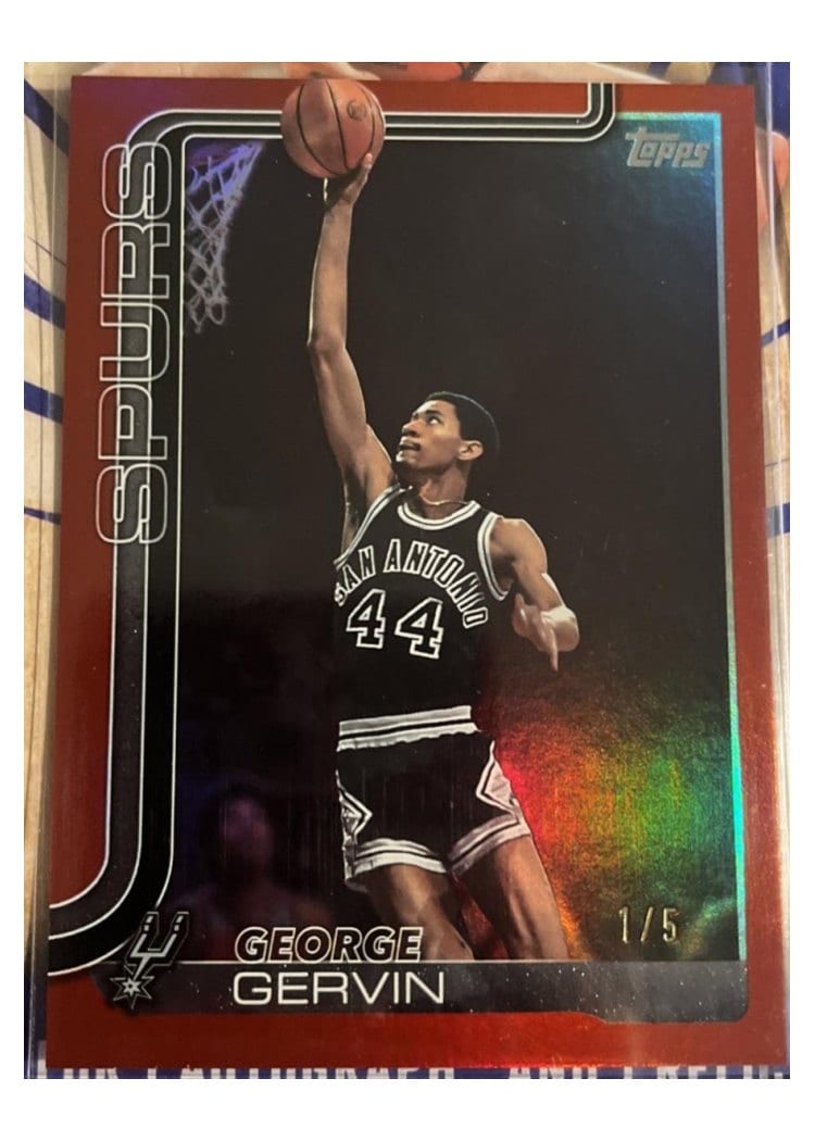 2025-26 Topps Base Set George Gervin #265 card