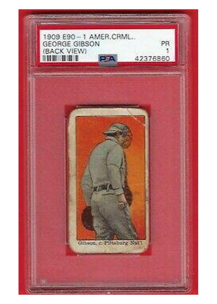 1909 E90-1 American Caramel George Gibson card