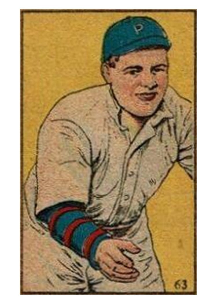 1919 W514 George Gibson #63 card