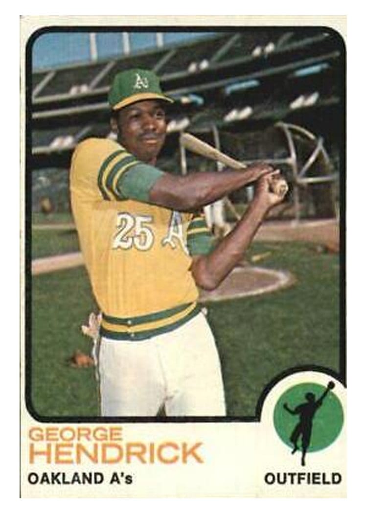 1973 Topps George Hendrick #13 card