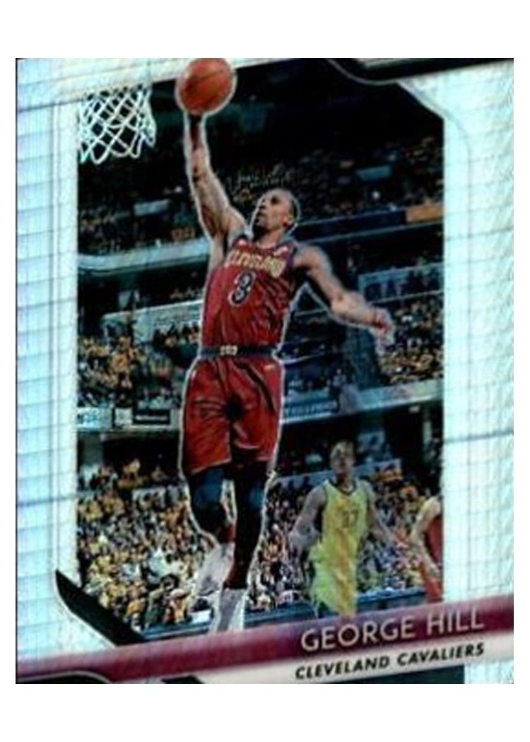 2018-19 Panini Prizm Base Set George Hill Hyper Prizm #160 card