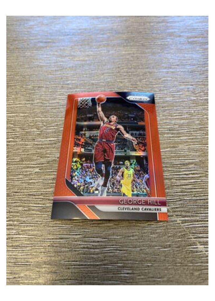 2018-19 Panini Prizm Base Set George Hill Red Prizm #160 card
