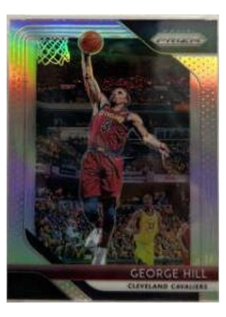 2018-19 Panini Prizm Base Set George Hill Silver Prizm #160 card