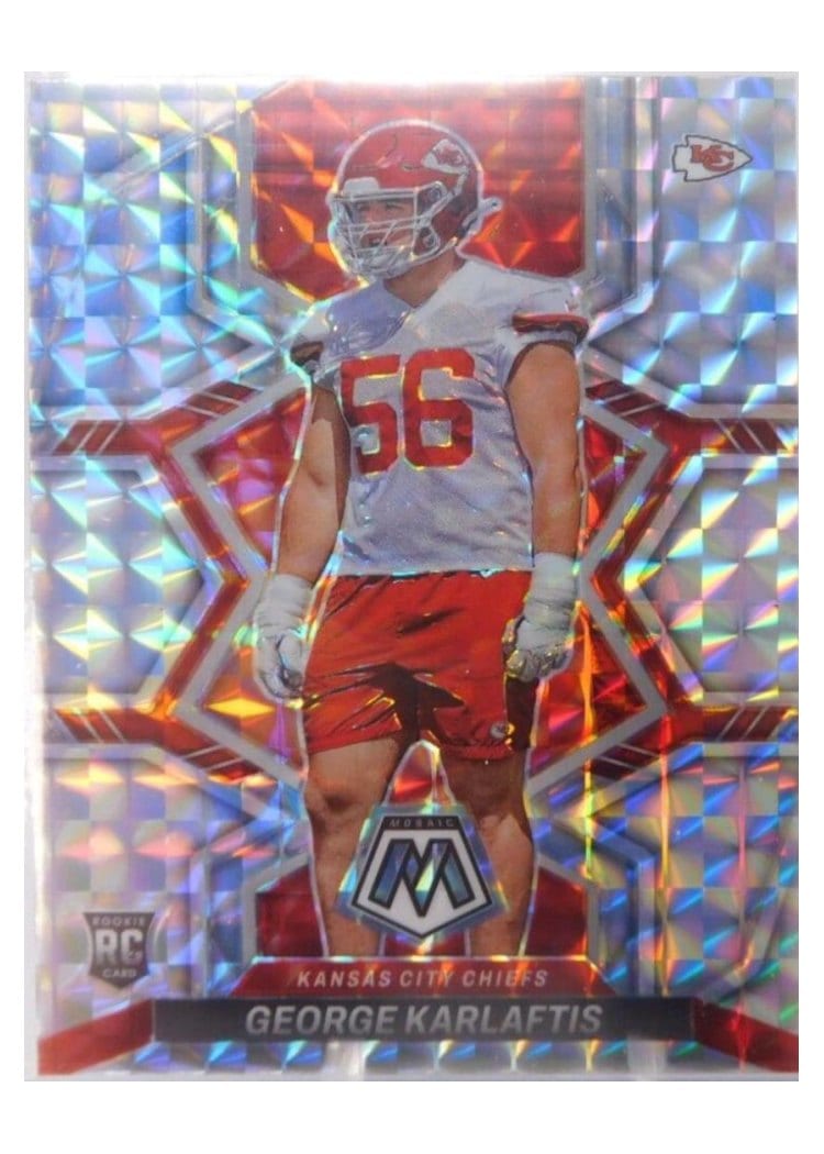 2022 Panini Mosaic Base Set George Karlaftis #377 card