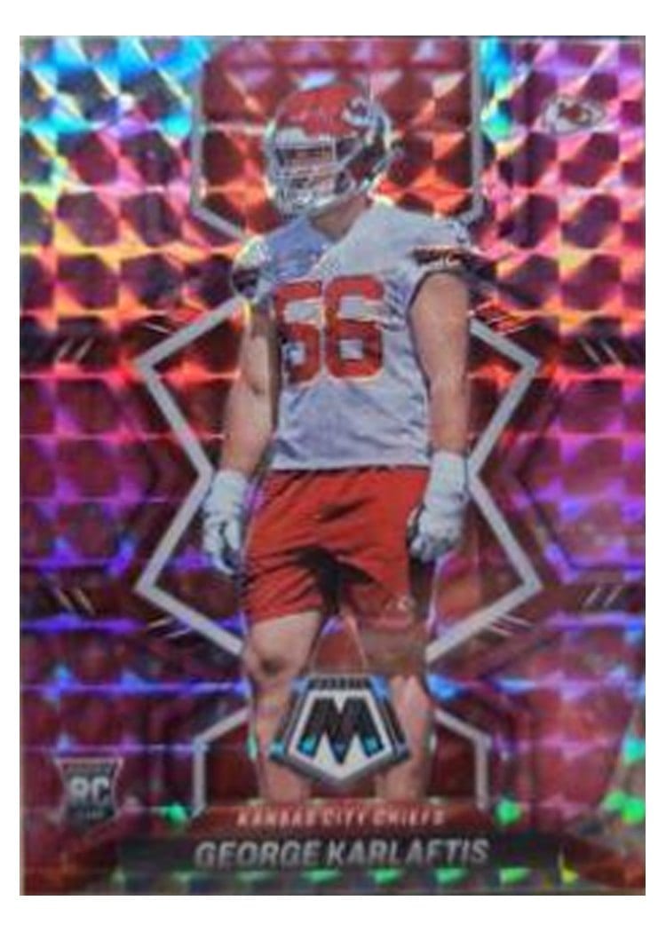 2022 Panini Mosaic Base Set George Karlaftis #377 card