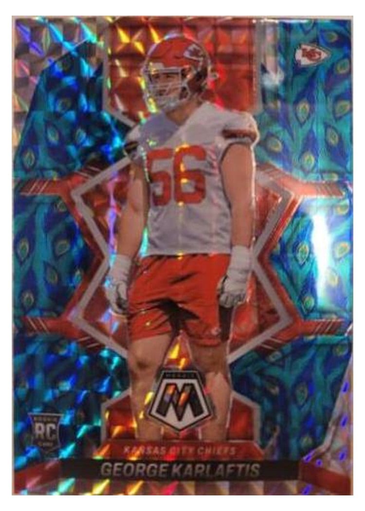 2022 Panini Mosaic Base Set George Karlaftis #377 card
