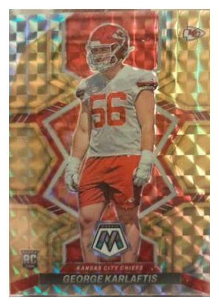 2022 Panini Mosaic Base Set George Karlaftis #377 card