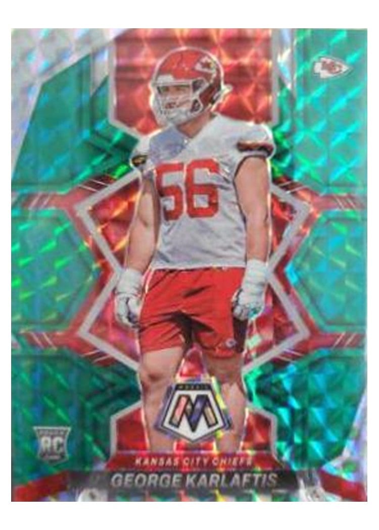 2022 Panini Mosaic Base Set George Karlaftis #377 card