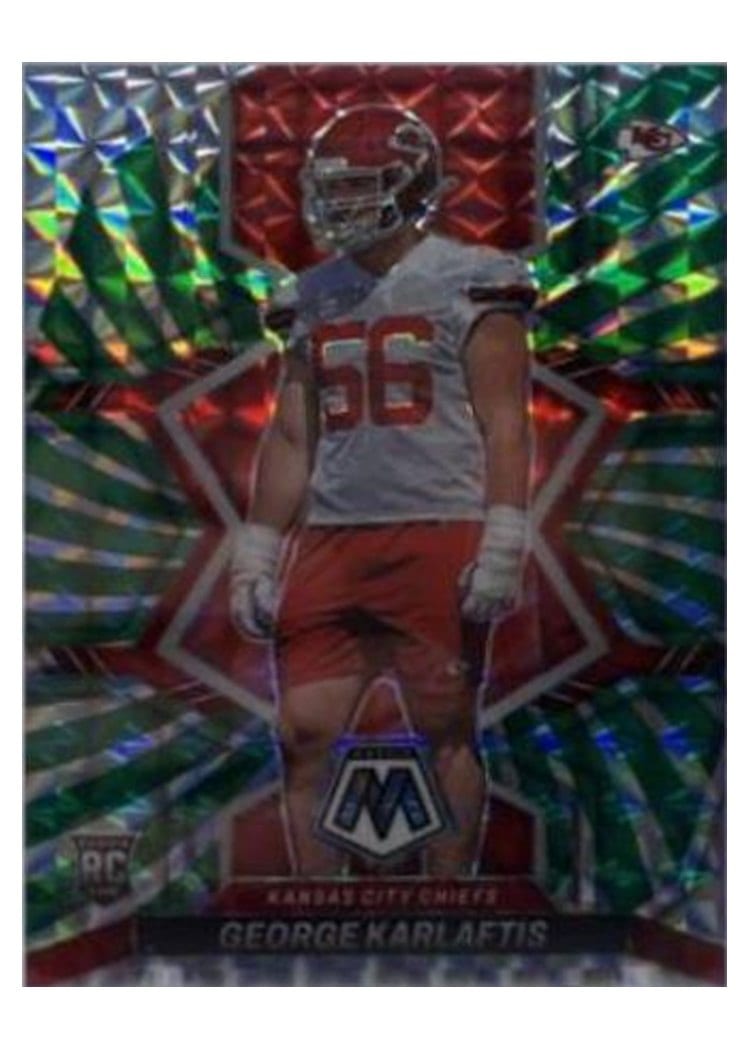 2022 Panini Mosaic Base Set George Karlaftis #377 card