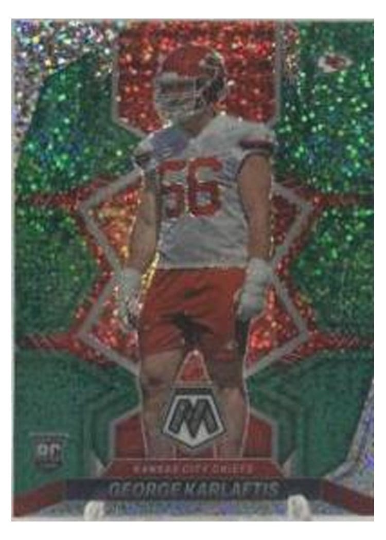 2022 Panini Mosaic Base Set George Karlaftis #377 card
