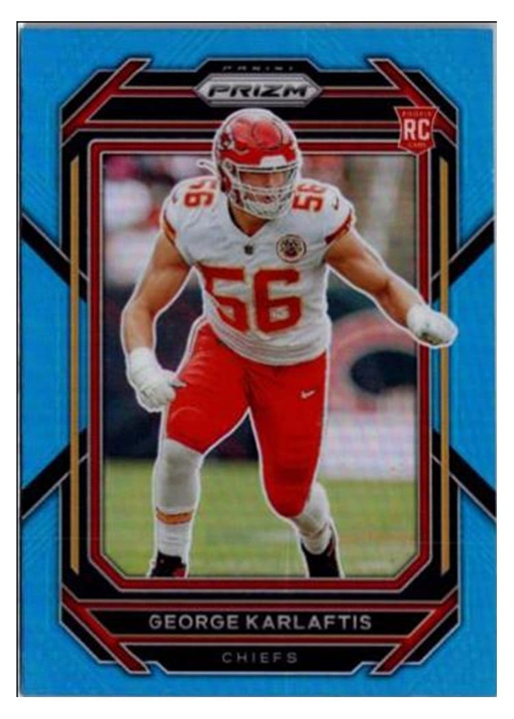 2022 Panini Prizm Base Set George Karlaftis #378 card