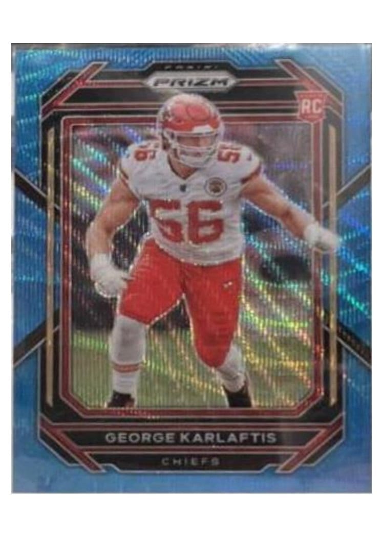 2022 Panini Prizm Base Set George Karlaftis #378 card