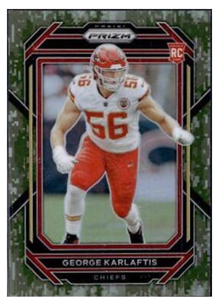 2022 Panini Prizm Base Set George Karlaftis #378 card
