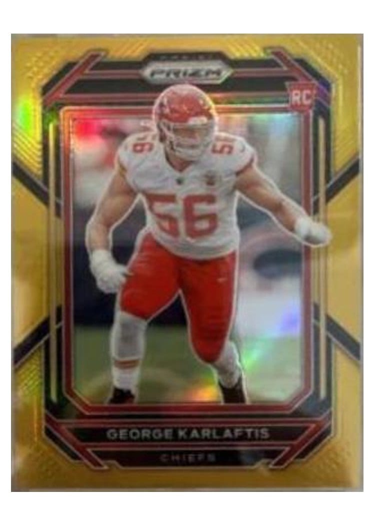 2022 Panini Prizm Base Set George Karlaftis #378 card