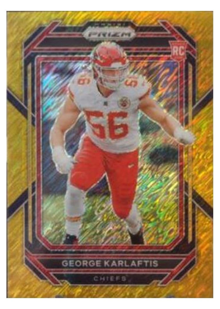2022 Panini Prizm Base Set George Karlaftis #378 card