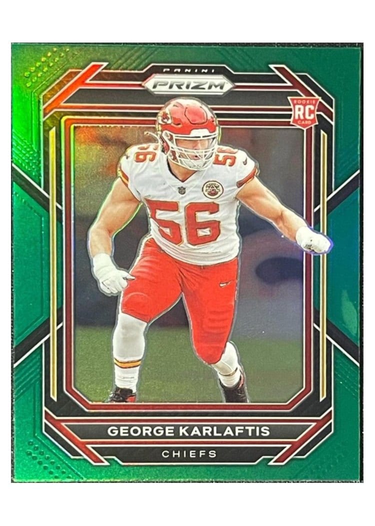 2022 Panini Prizm Base Set George Karlaftis #378 card