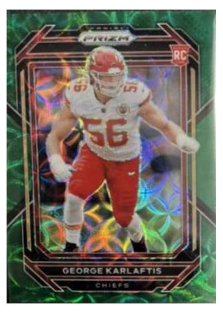 2022 Panini Prizm Base Set George Karlaftis #378 card
