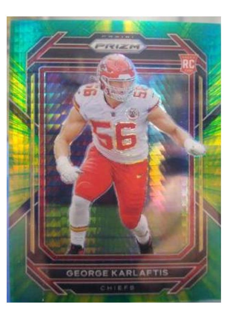 2022 Panini Prizm Base Set George Karlaftis #378 card