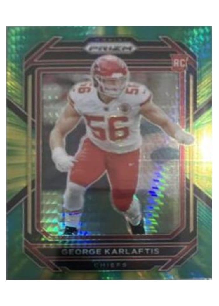 2022 Panini Prizm Base Set George Karlaftis #378 card