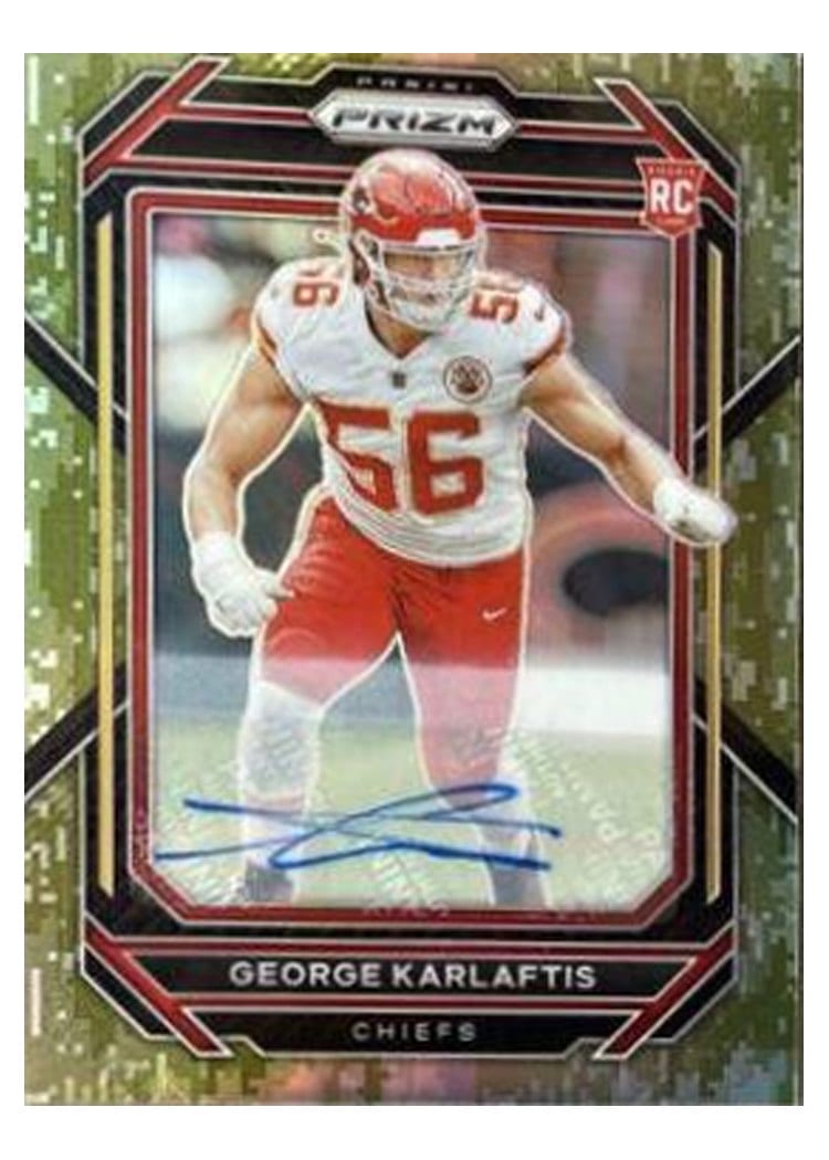 2022 Panini Prizm Base Set George Karlaftis #378 card