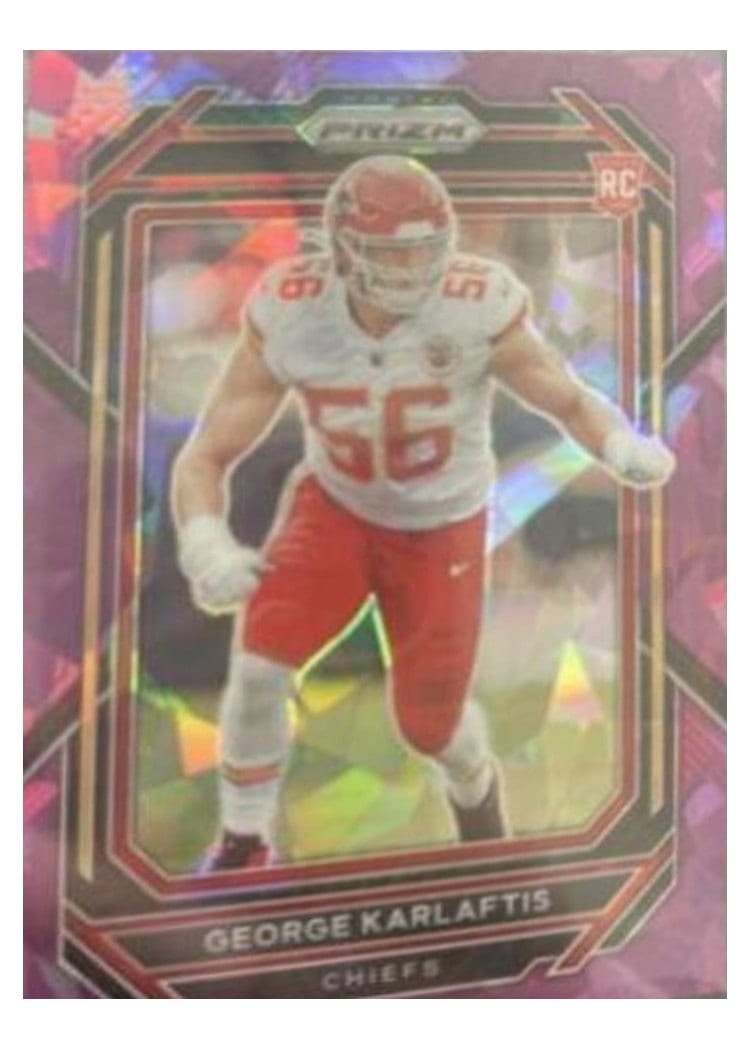2022 Panini Prizm Base Set George Karlaftis #378 card