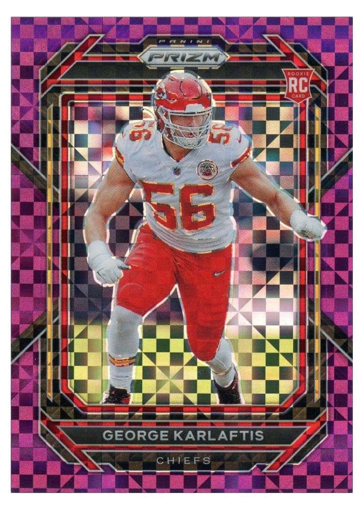 2022 Panini Prizm Base Set George Karlaftis #378 card