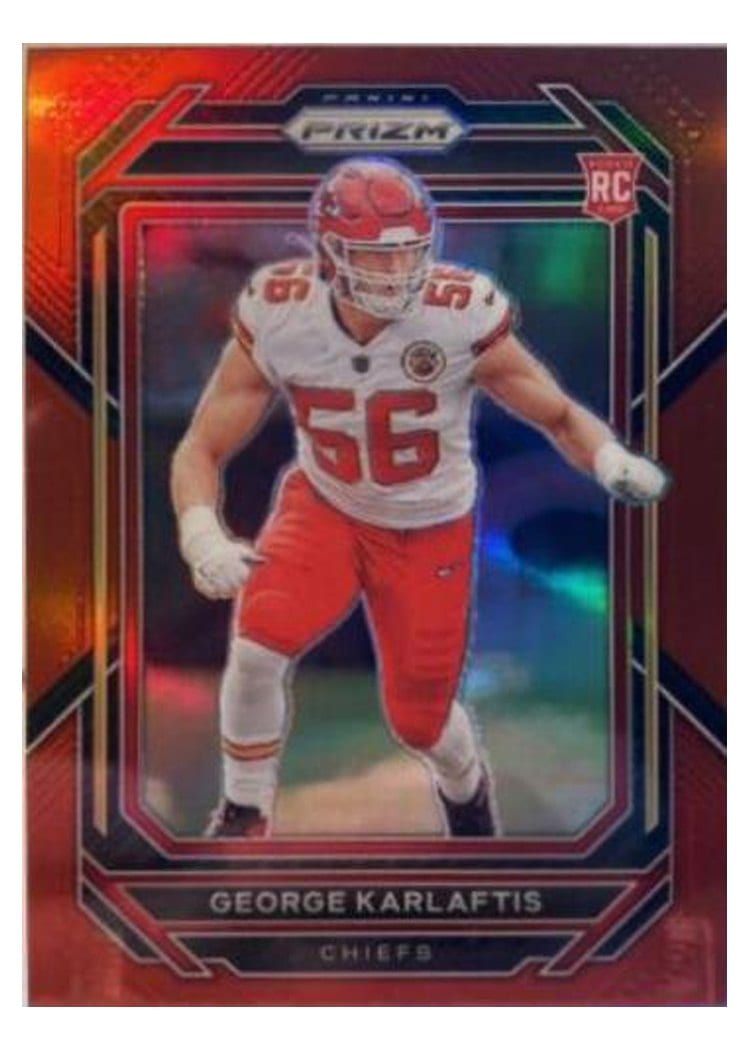 2022 Panini Prizm Base Set George Karlaftis #378 card