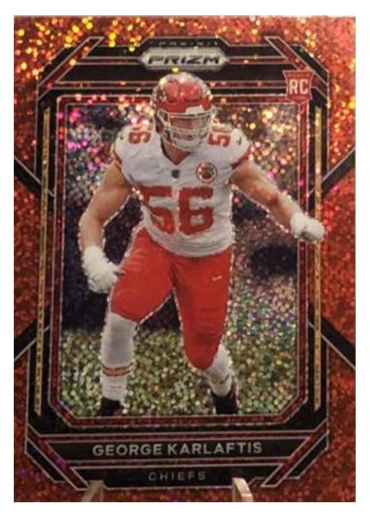 2022 Panini Prizm Base Set George Karlaftis #378 card