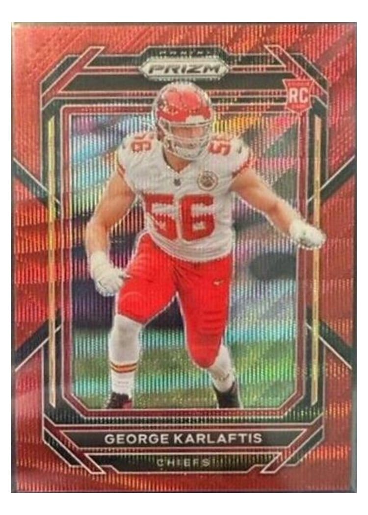 2022 Panini Prizm Base Set George Karlaftis #378 card