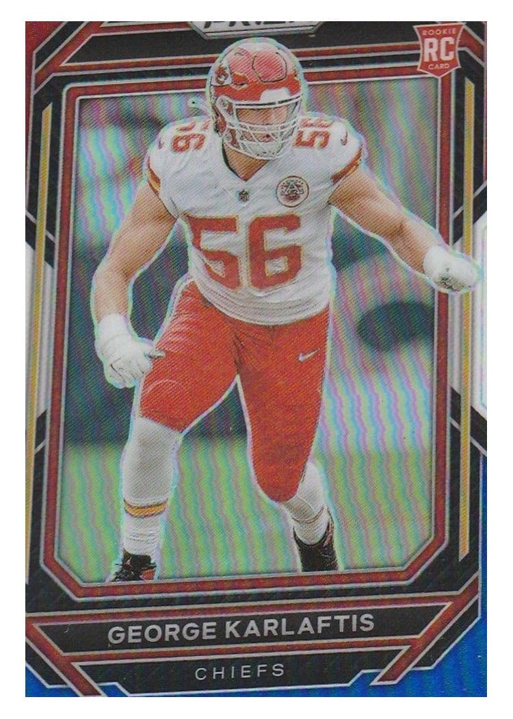 2022 Panini Prizm Base Set George Karlaftis #378 card