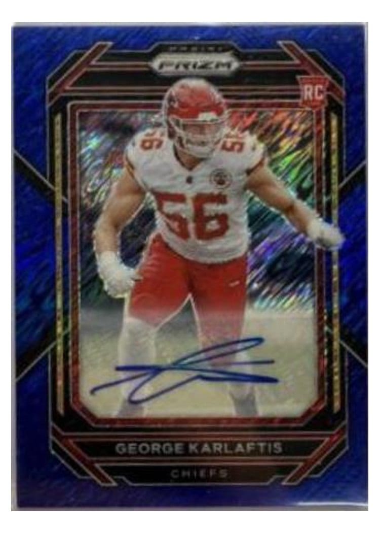 2022 Panini Prizm Base Set George Karlaftis #378 card