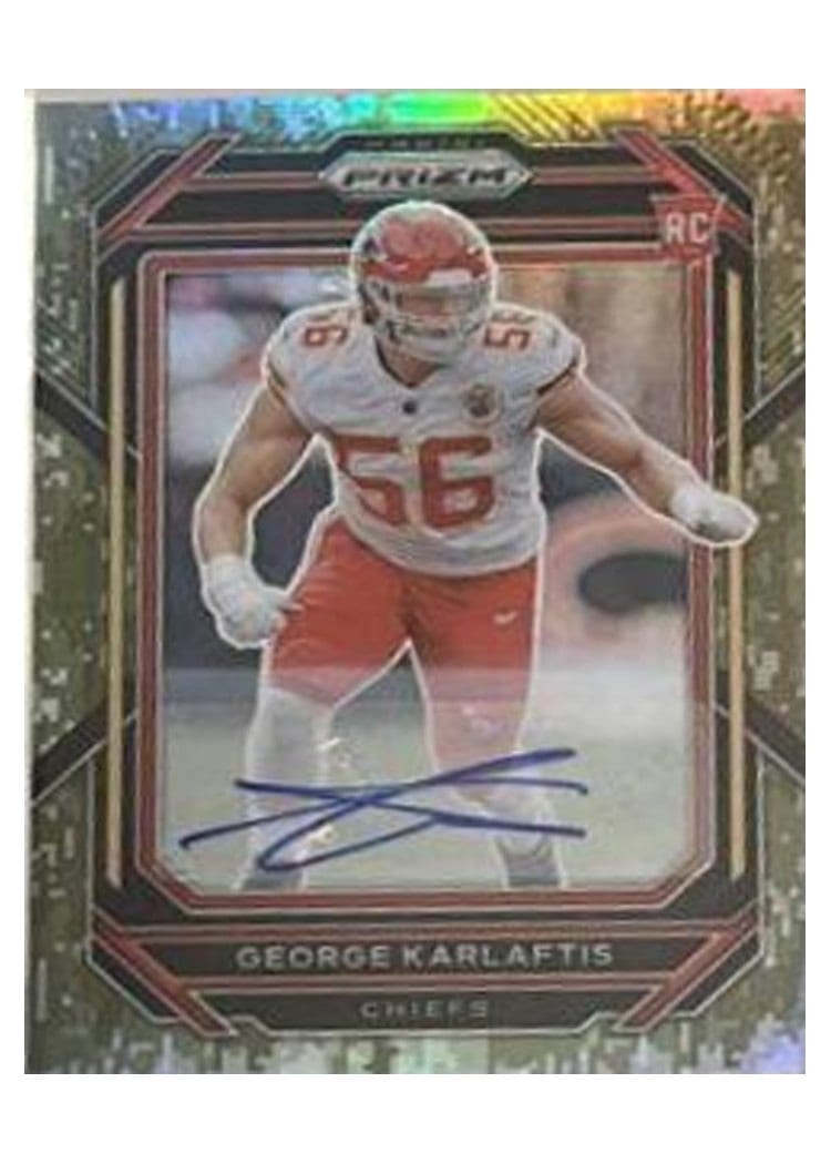 2022 Panini Prizm Base Set George Karlaftis #378 card