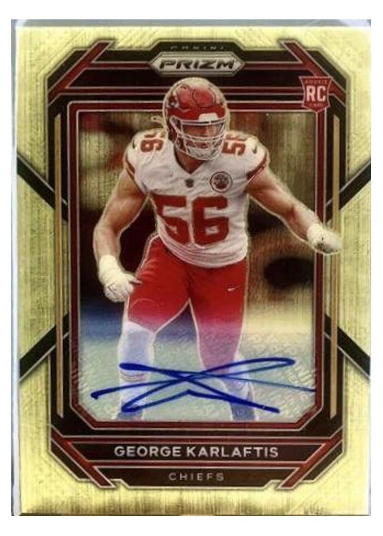 2022 Panini Prizm Base Set George Karlaftis #378 card