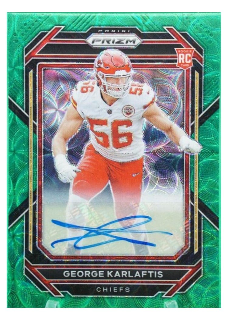 2022 Panini Prizm Base Set George Karlaftis #378 card