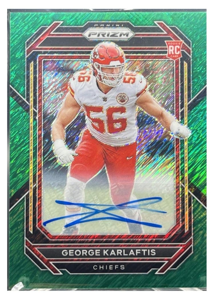 2022 Panini Prizm Base Set George Karlaftis #378 card