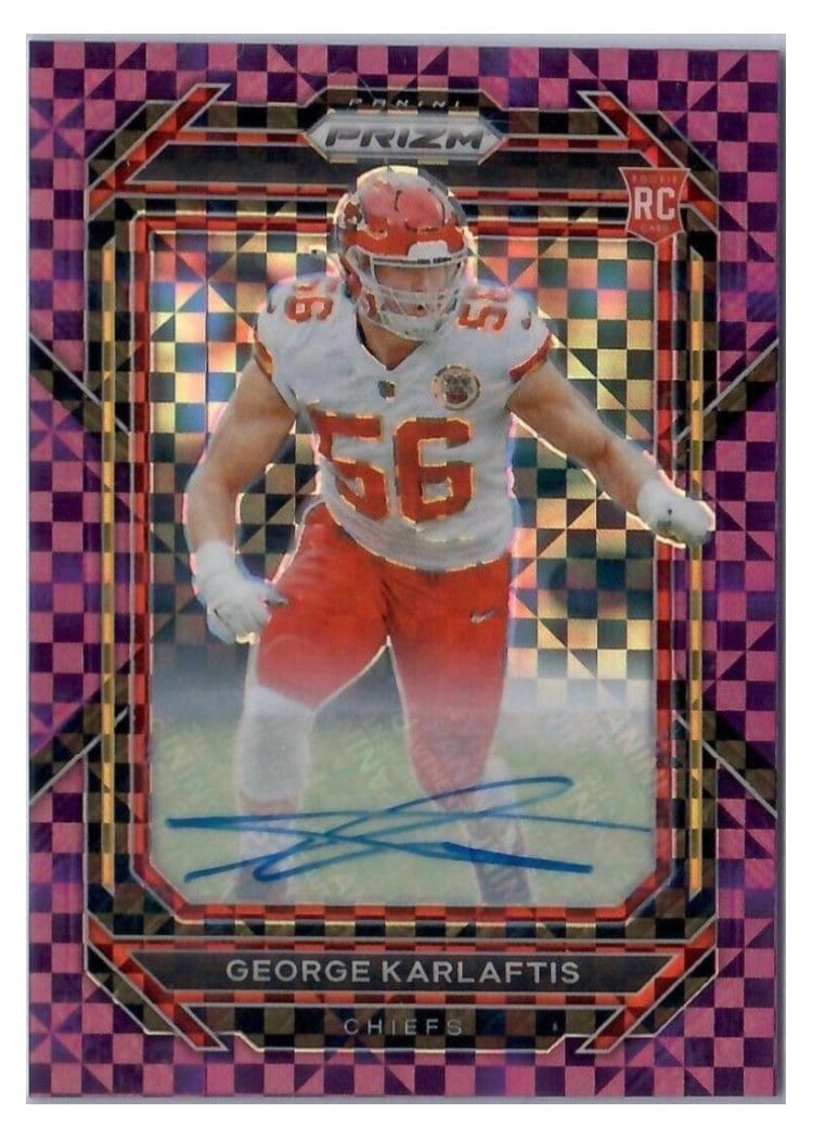 2022 Panini Prizm Base Set George Karlaftis #378 card