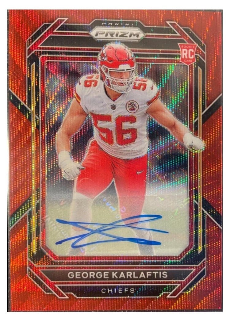 2022 Panini Prizm Base Set George Karlaftis #378 card