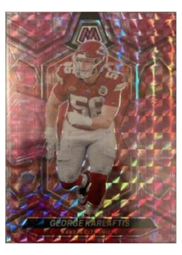 2024 Panini Mosaic Base Set George Karlaftis #111 card
