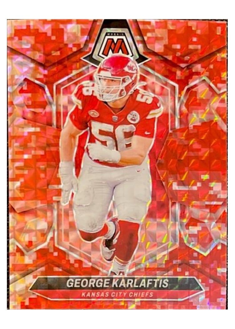 2024 Panini Mosaic Base Set George Karlaftis #111 card
