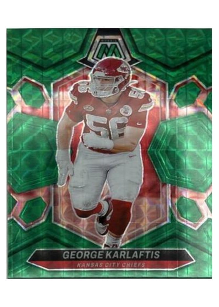 2024 Panini Mosaic Base Set George Karlaftis #111 card