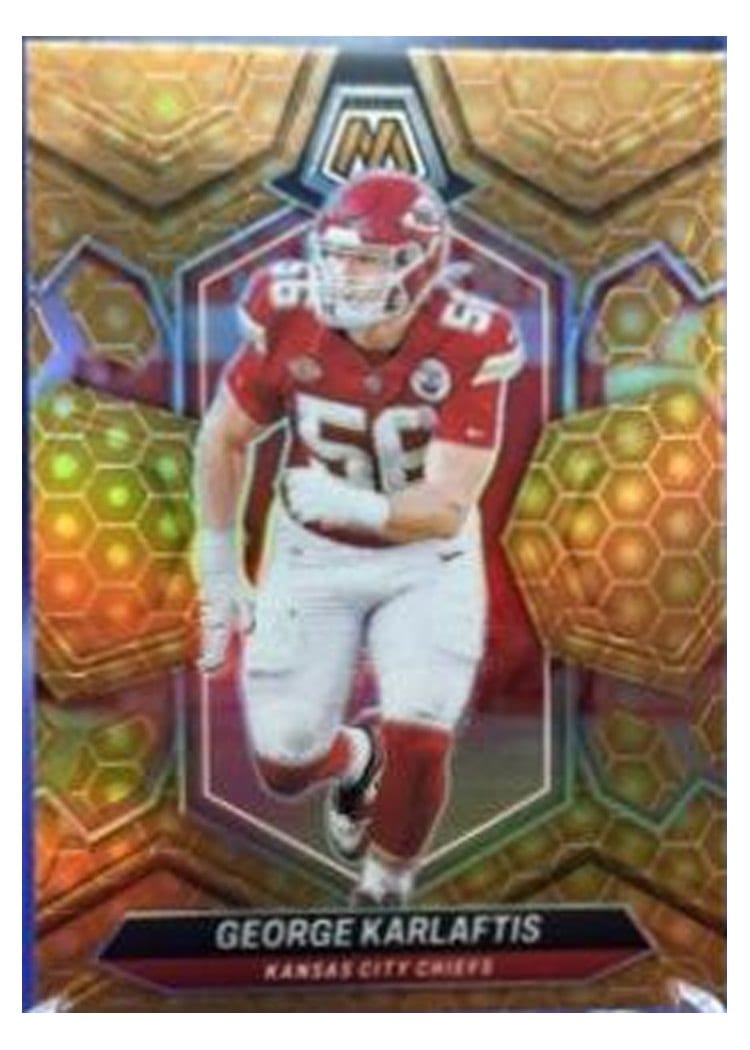 2024 Panini Mosaic Base Set George Karlaftis #111 card