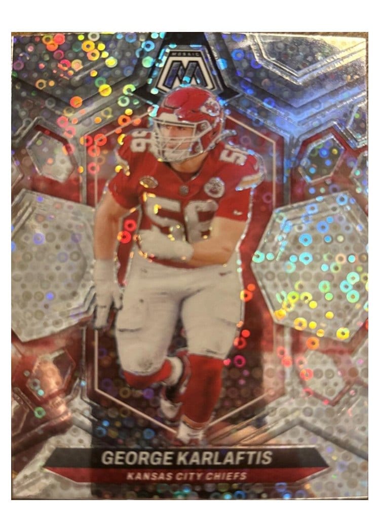 2024 Panini Mosaic Base Set George Karlaftis #111 card