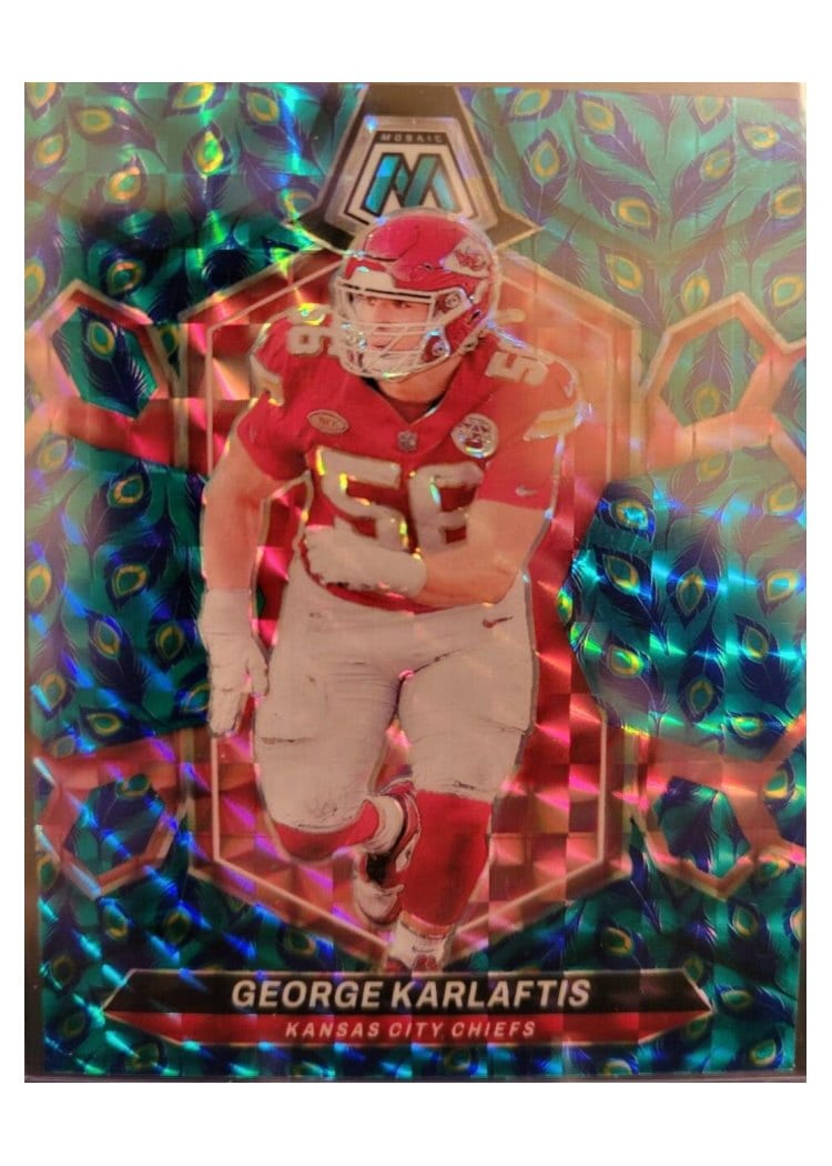 2024 Panini Mosaic Base Set George Karlaftis #111 card