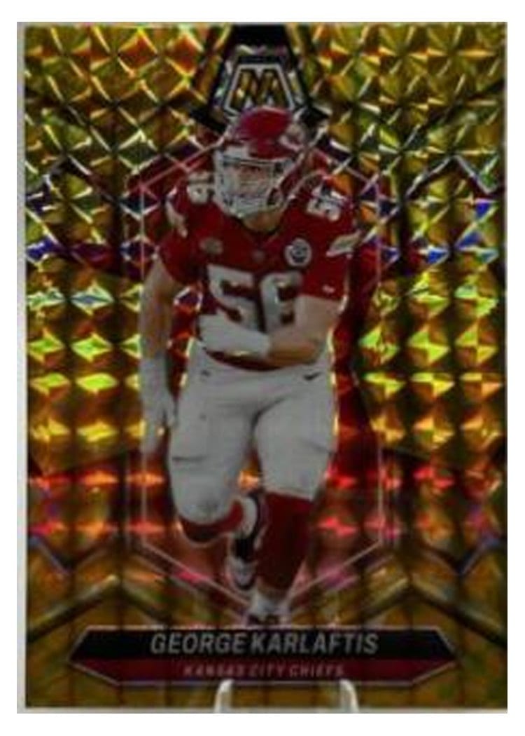 2024 Panini Mosaic Base Set George Karlaftis #111 card