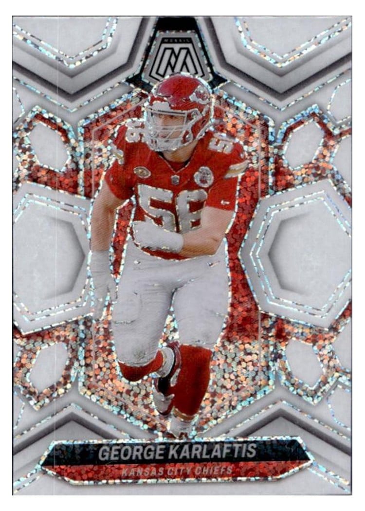 2024 Panini Mosaic Base Set George Karlaftis #111 card