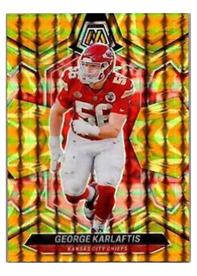 2024 Panini Mosaic Base Set George Karlaftis #111 card